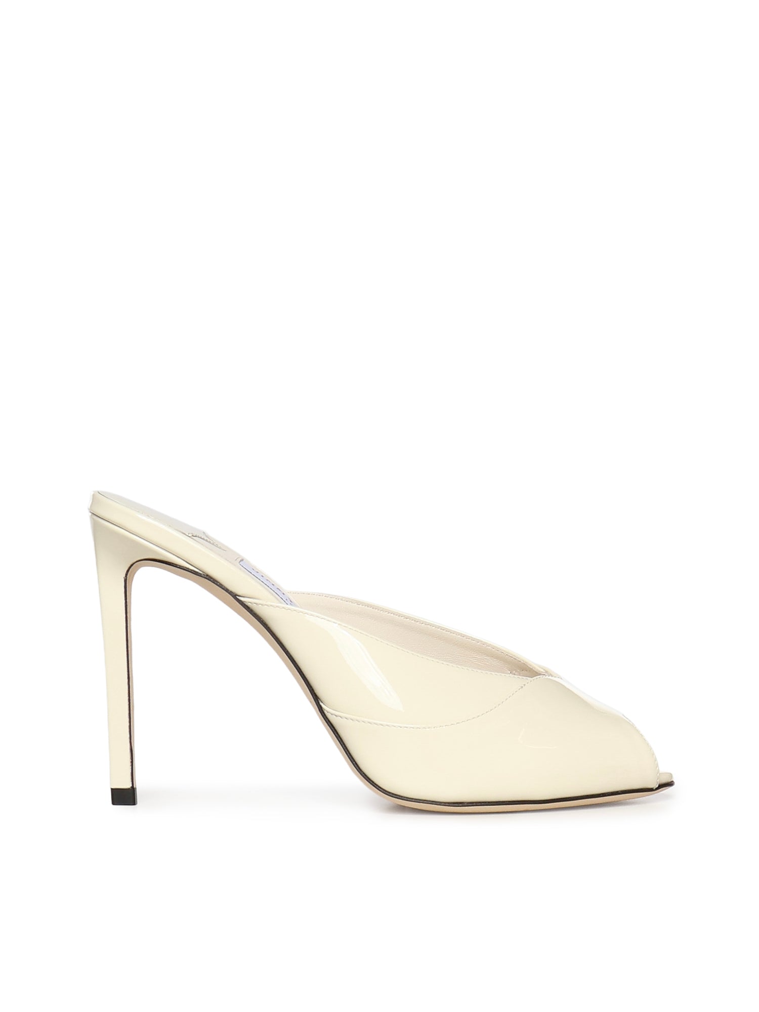 Calzature BRIGITTE MULE 100 BRIGITTE MULE 100 PAT LATTE JIMMY CHOO