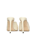 Calzature BRIGITTE MULE 100 BRIGITTE MULE 100 PAT LATTE JIMMY CHOO