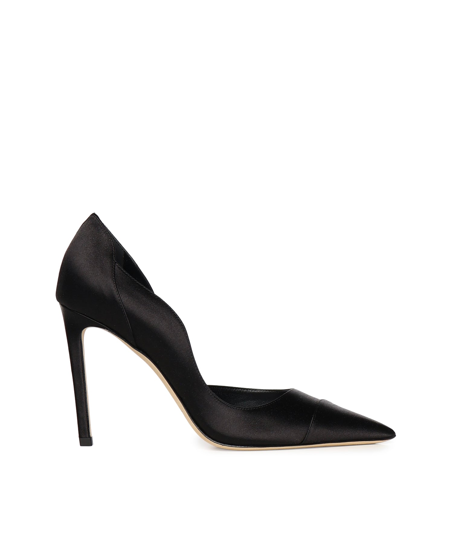 Calzature BRIGITTE 100 BRIGITTE 100 SAT BLACK JIMMY CHOO