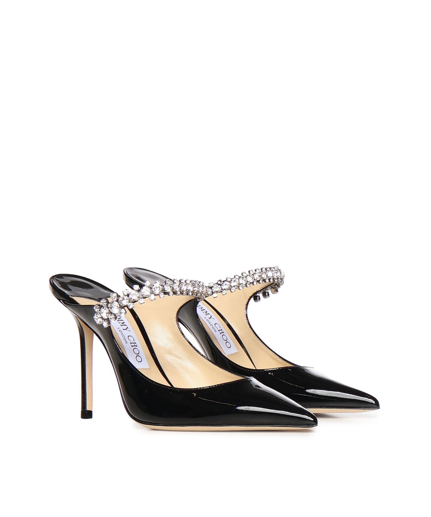 Calzature BING 100 BING 100 PAT BLACK JIMMY CHOO