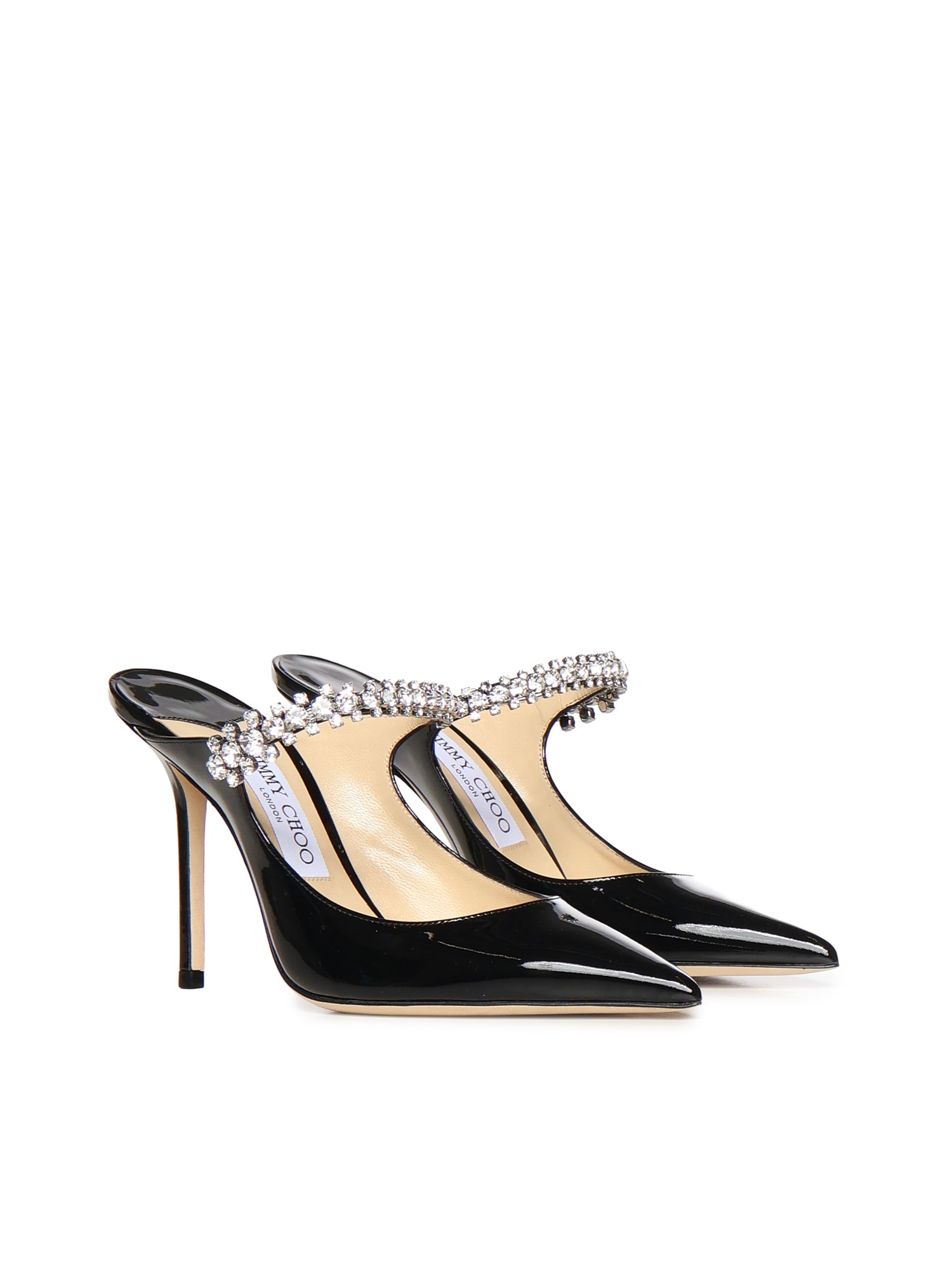 Calzature BING 100 BING 100 PAT BLACK JIMMY CHOO