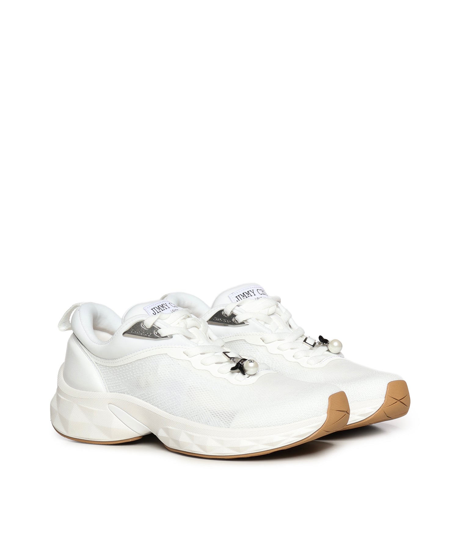 Calzature DIAMOND RUN/F DIAMOND RUN/F ZGE V WHITE MIX JIMMY CHOO