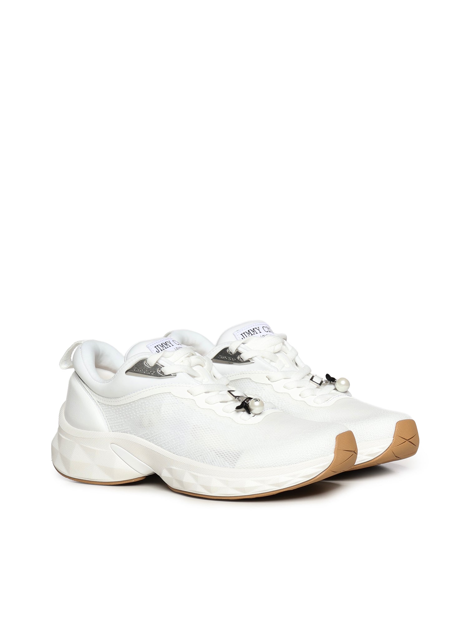 Calzature DIAMOND RUN/F DIAMOND RUN/F ZGE V WHITE MIX JIMMY CHOO