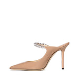 Calzature BING 100 BING 100 PAT BALLET PINK JIMMY CHOO