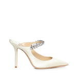 Calzature BING 100 BING 100 SAT IVORY JIMMY CHOO