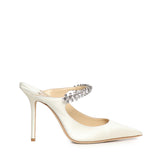 Calzature BING 100 BING 100 SAT IVORY JIMMY CHOO