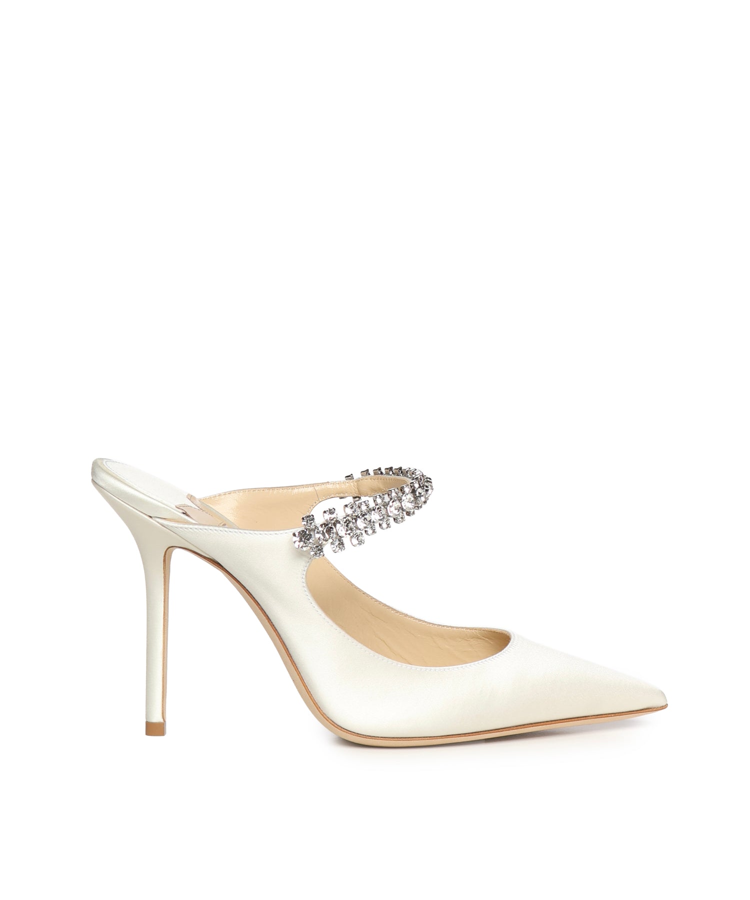 Calzature BING 100 BING 100 SAT IVORY JIMMY CHOO