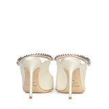 Calzature BING 100 BING 100 SAT IVORY JIMMY CHOO