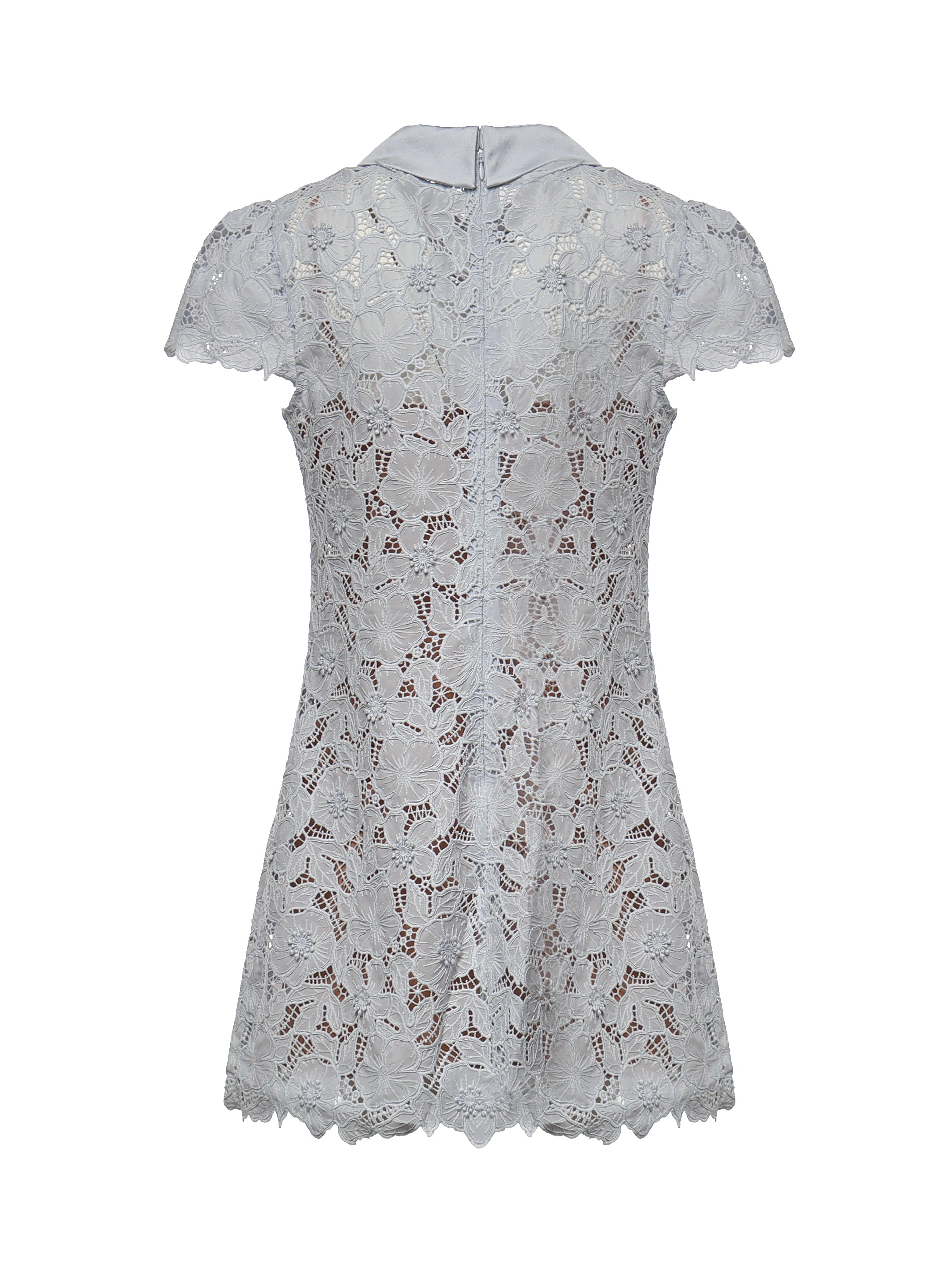 Abiti BLUE GUIPURE LACE MINI DRESS RS26 171S BL BLUE SELF-PORTRAIT