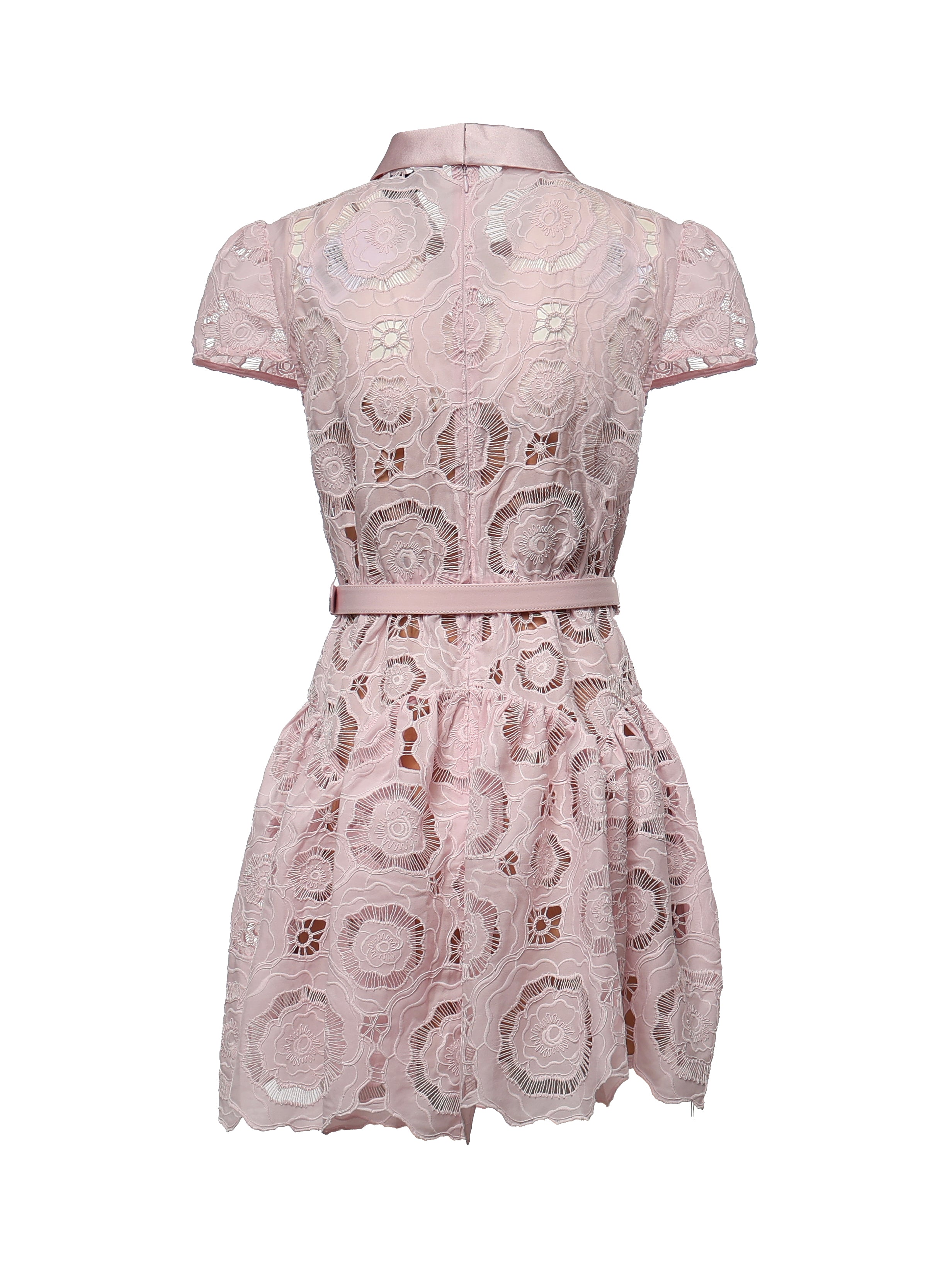 Abiti PINK FLORAL LACE  MINI DRESS RS26 167S P PINK SELF-PORTRAIT