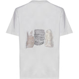 T-shirt BASIC COTTON JERSEY CUTE ANIMALS BRIGHT WHITE A1050029 151 151 GANNI