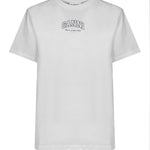T-shirt ESSENTIALS TEE BRIGHT WHITE A1050057 151 151 GANNI