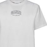 T-shirt ESSENTIALS TEE BRIGHT WHITE A1050057 151 151 GANNI
