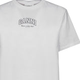 T-shirt ESSENTIALS TEE BRIGHT WHITE A1050057 151 151 GANNI