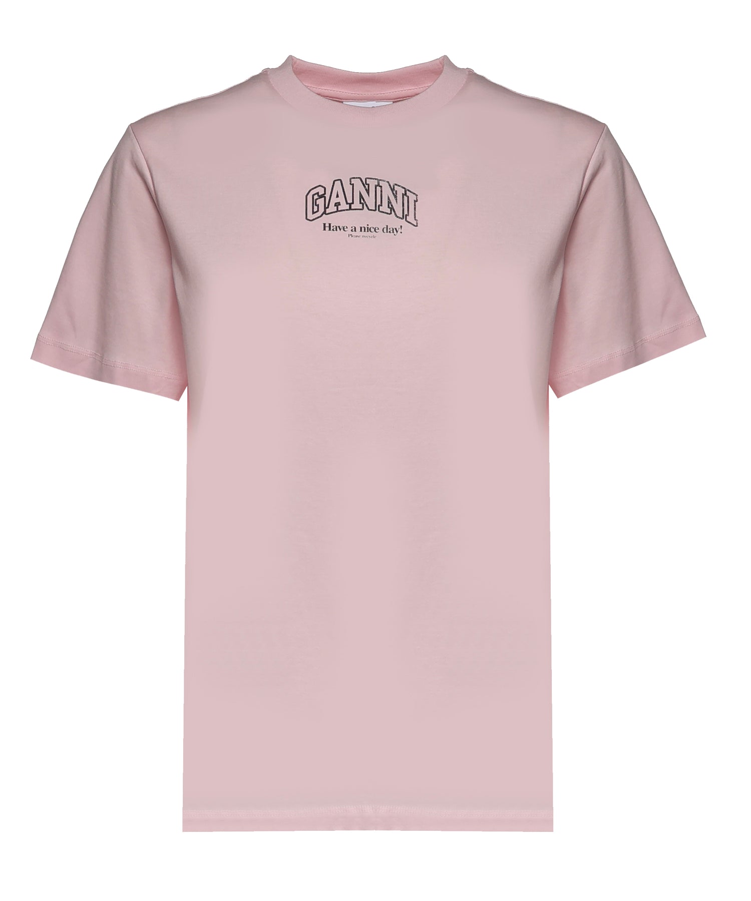 T-shirt ESSENTIALS TEE CHALK PINK A1050057 868 868 GANNI