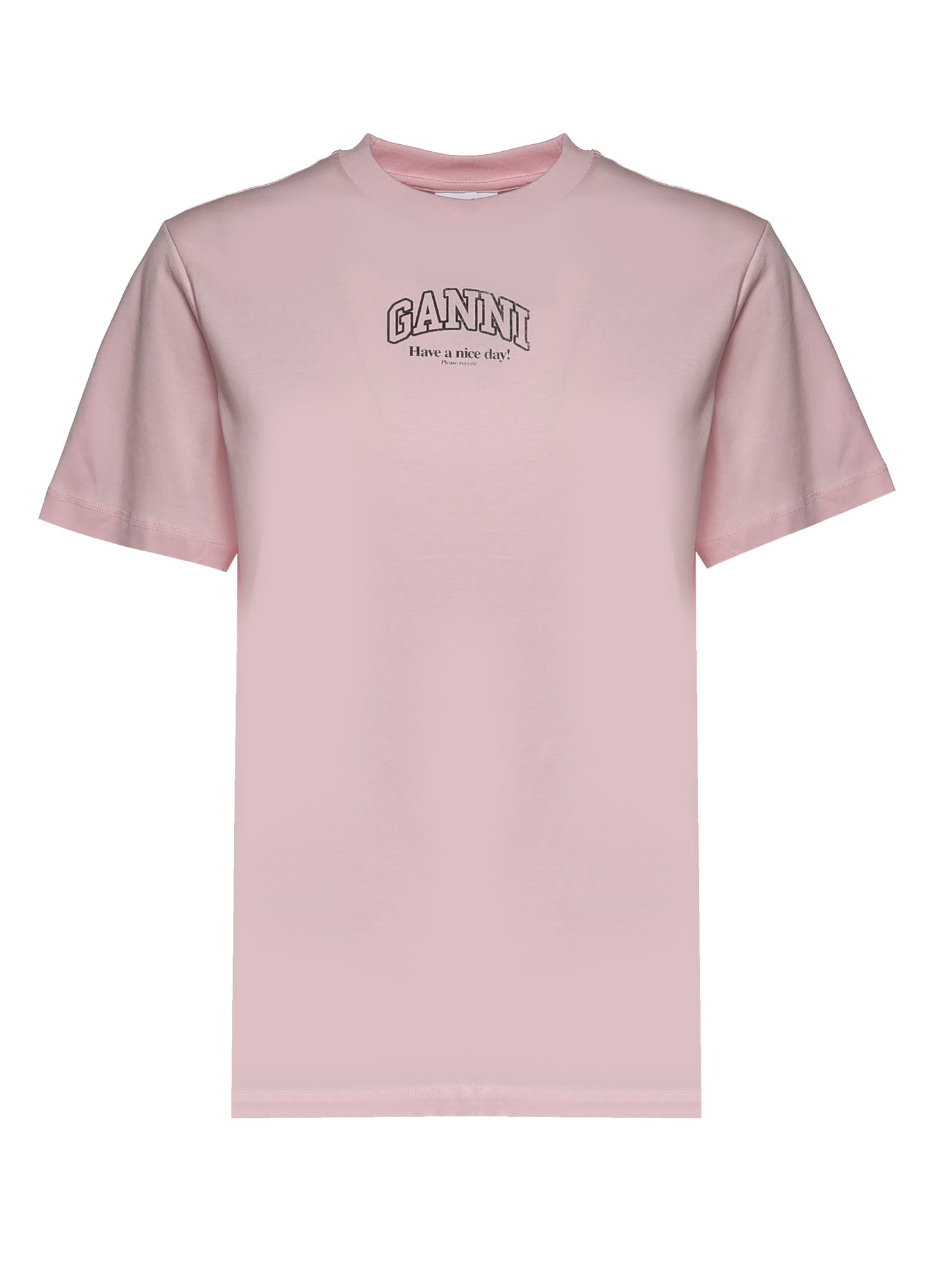 T-shirt ESSENTIALS TEE CHALK PINK A1050057 868 868 GANNI
