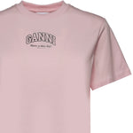 T-shirt ESSENTIALS TEE CHALK PINK A1050057 868 868 GANNI