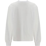 T-shirt BASIC COTTON JERSEY LONG SLEEVE BRIGHT WHITE A1050059 151 151 GANNI