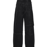 Jeans ESSENTIALS RIGID DENIM AUDRI BLACK WASHED A1100100 055 055 GANNI