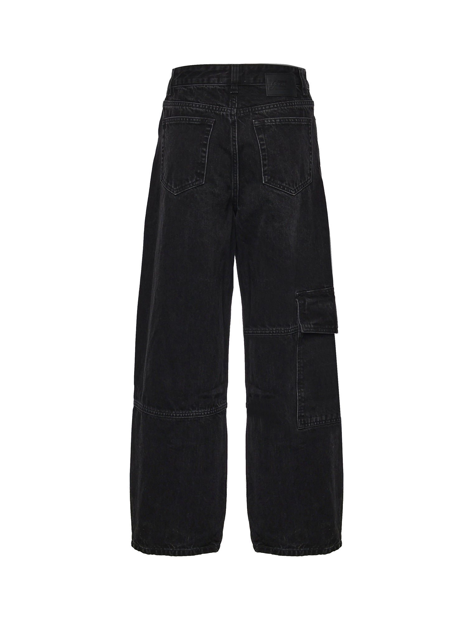 Jeans ESSENTIALS RIGID DENIM AUDRI BLACK WASHED A1100100 055 055 GANNI