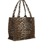 Borse LARGE EASY SHOPPER POCKET PRINT LEOPARD A7179 943 943 GANNI
