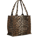 Borse LARGE EASY SHOPPER POCKET PRINT LEOPARD A7179 943 943 GANNI