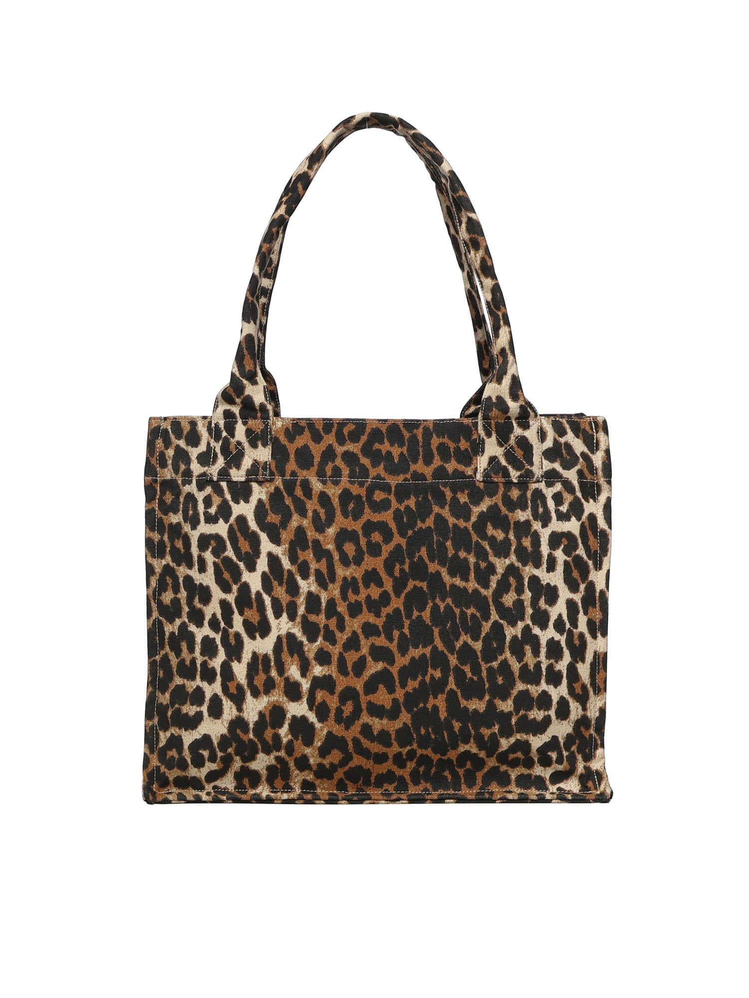 Borse LARGE EASY SHOPPER POCKET PRINT LEOPARD A7179 943 943 GANNI