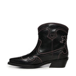 Stivali LOW SHAFT EMBROIDERED WESTERN BOOT OLEATEX BLACK/PINK B1010028 475 475 GANNI