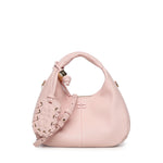 Borse HOBO MINI GRAINED CHALK PINK B2070028 868 868 GANNI