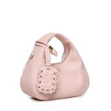 Borse HOBO MINI GRAINED CHALK PINK B2070028 868 868 GANNI