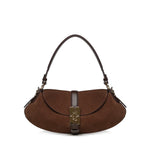 Borse B-KAT RECYCLED SUEDE PELINOVA CHICORY COFFEE B2070052 979 979 GANNI