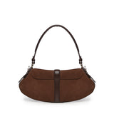 Borse B-KAT RECYCLED SUEDE PELINOVA CHICORY COFFEE B2070052 979 979 GANNI