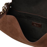 Borse B-KAT RECYCLED SUEDE PELINOVA CHICORY COFFEE B2070052 979 979 GANNI