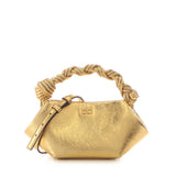 Borse BOU MINI CRUSHED GOLD B2100030 339 339 GANNI