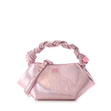 Borse BOU MINI CRUSHED SILVER PINK B2100030 499 499 GANNI