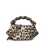 Borse BOU MINI GRAINED PRINTED ALMOND MILK B2100063 859 859 GANNI