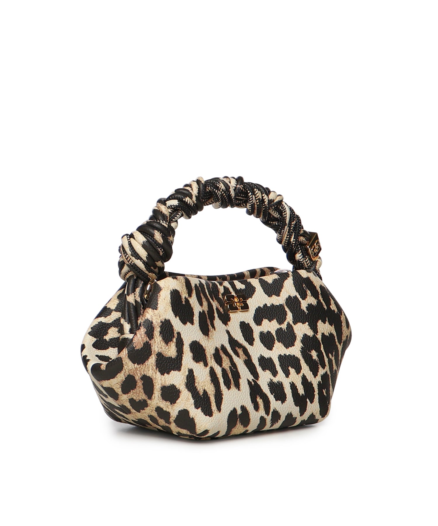 Borse BOU MINI GRAINED PRINTED ALMOND MILK B2100063 859 859 GANNI