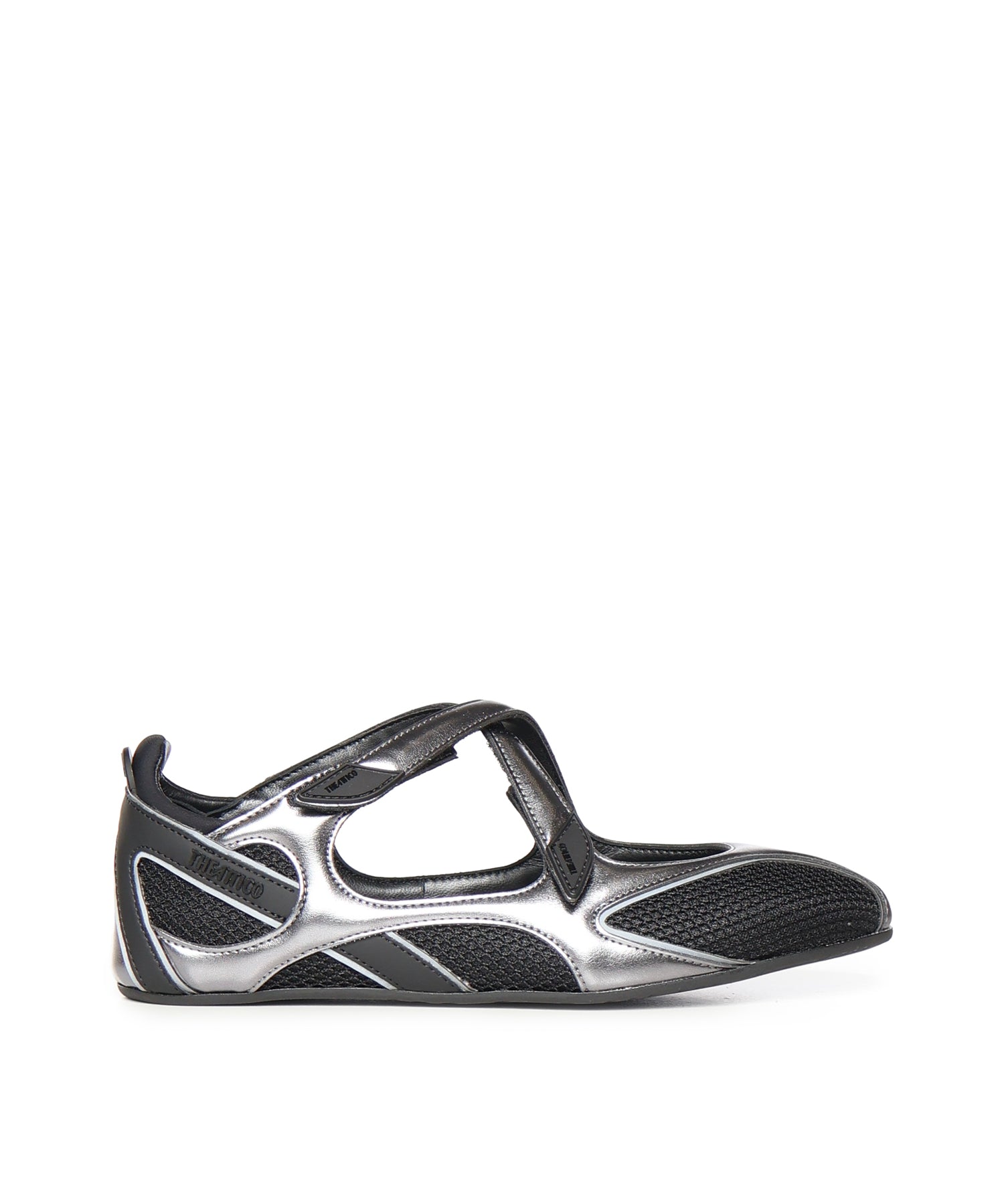 Ballerine 'FLOOR01' BALLERINA FLAT BLACK 250WSH00871 MIX024AA 100 100 THE Attico
