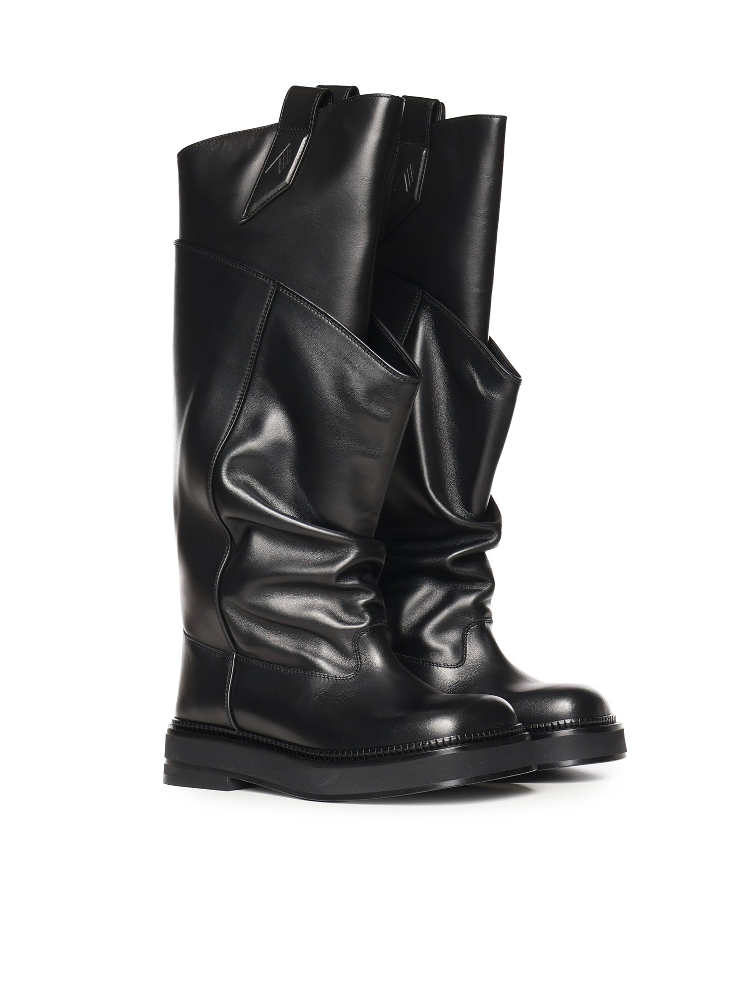 Stivaletti 'NEW ROBIN PASSEGGIATA' COMBAT BOOT BLACK 260WSH00902 LBT019AA 100 100 THE Attico