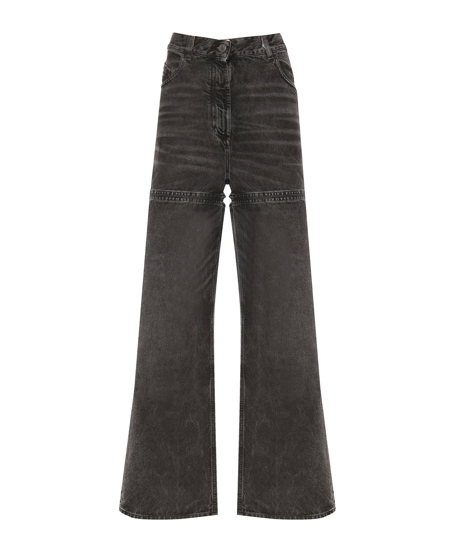 Pantaloni LONG PANT BLACK/WHITE 260WCP00277 CCC129WS 414 414 THE Attico