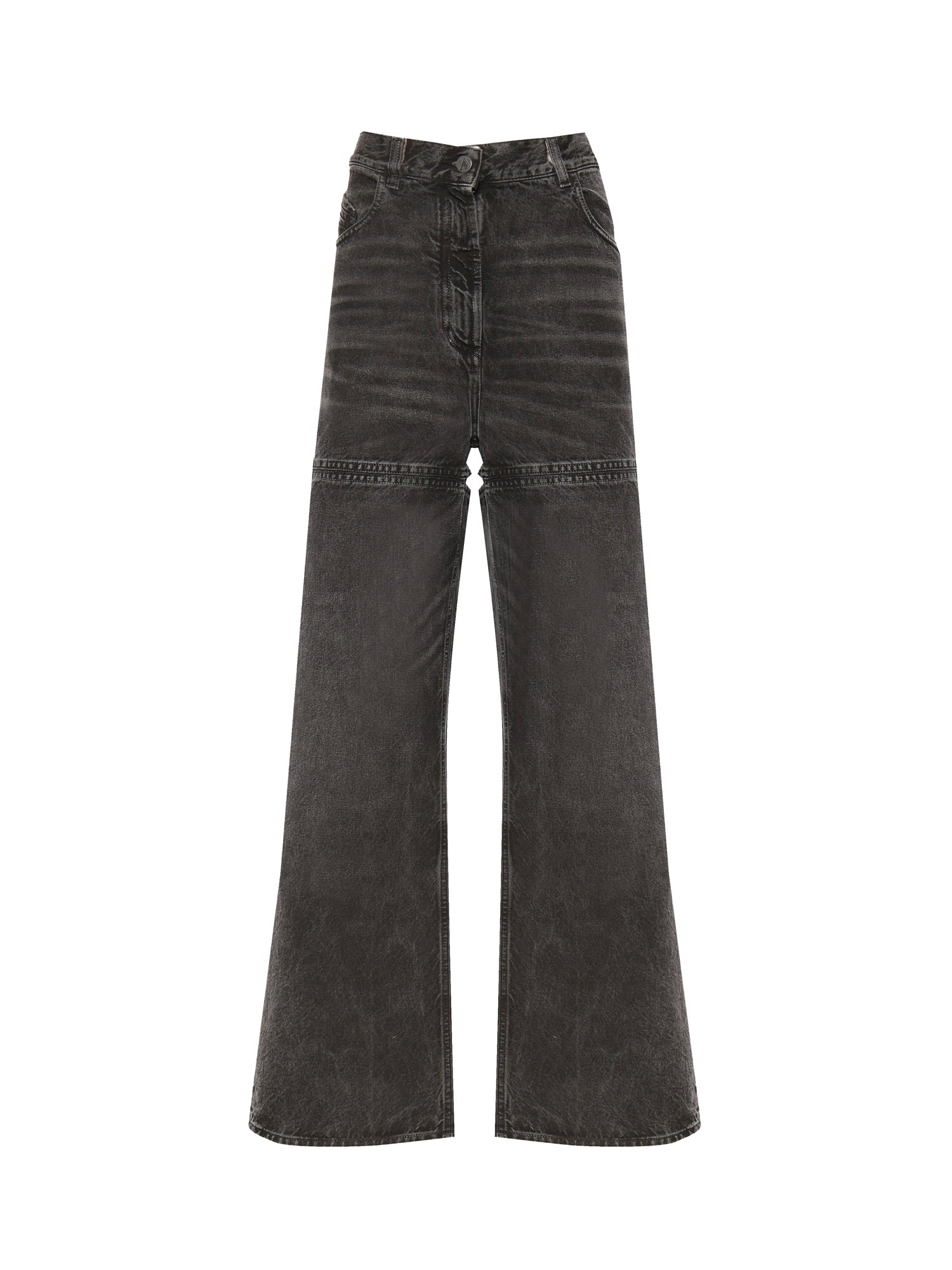 Pantaloni LONG PANT BLACK/WHITE 260WCP00277 CCC129WS 414 414 THE Attico
