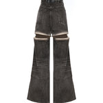 Pantaloni LONG PANT BLACK/WHITE 260WCP00277 CCC129WS 414 414 THE Attico