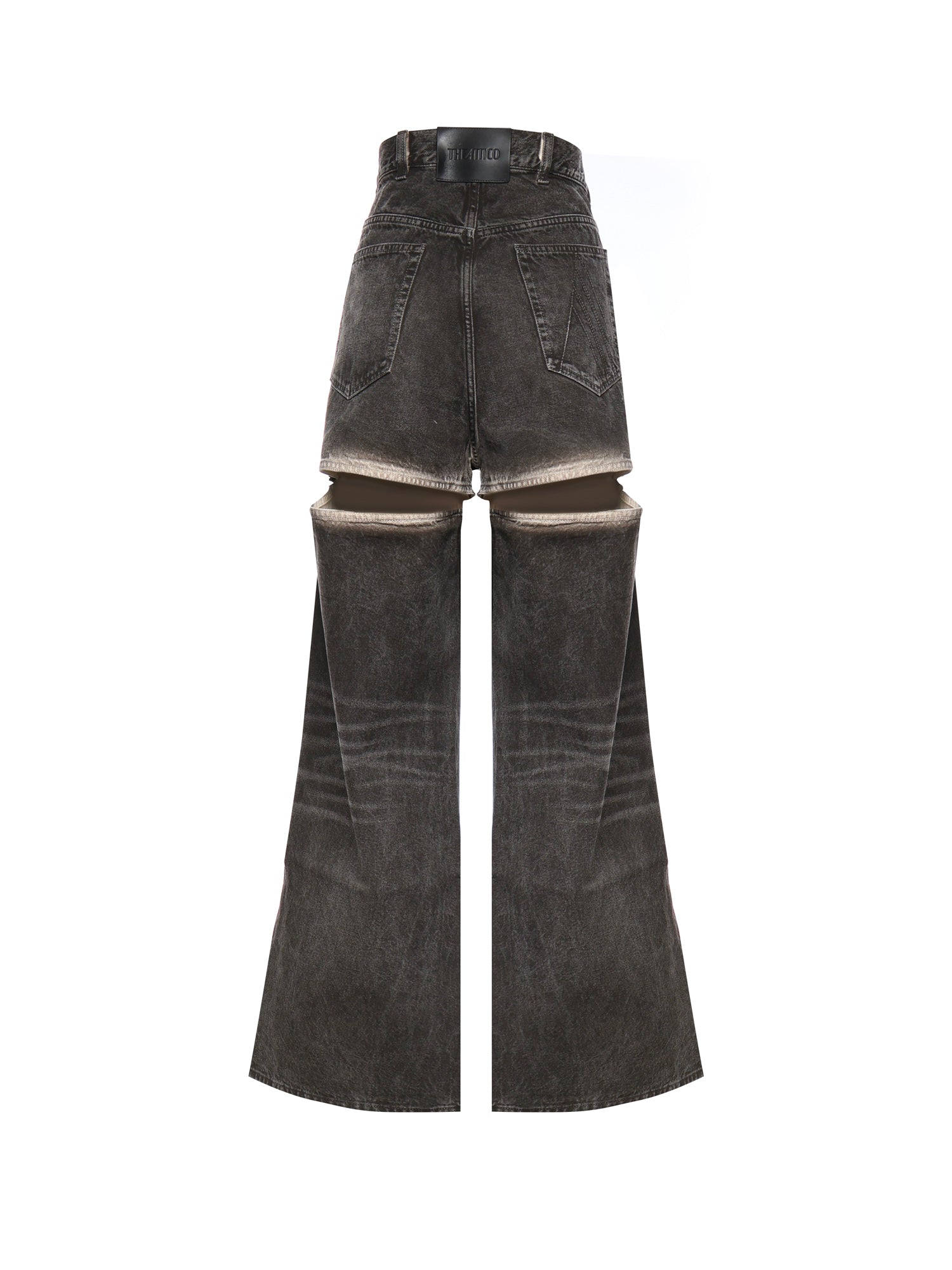 Pantaloni LONG PANT BLACK/WHITE 260WCP00277 CCC129WS 414 414 THE Attico