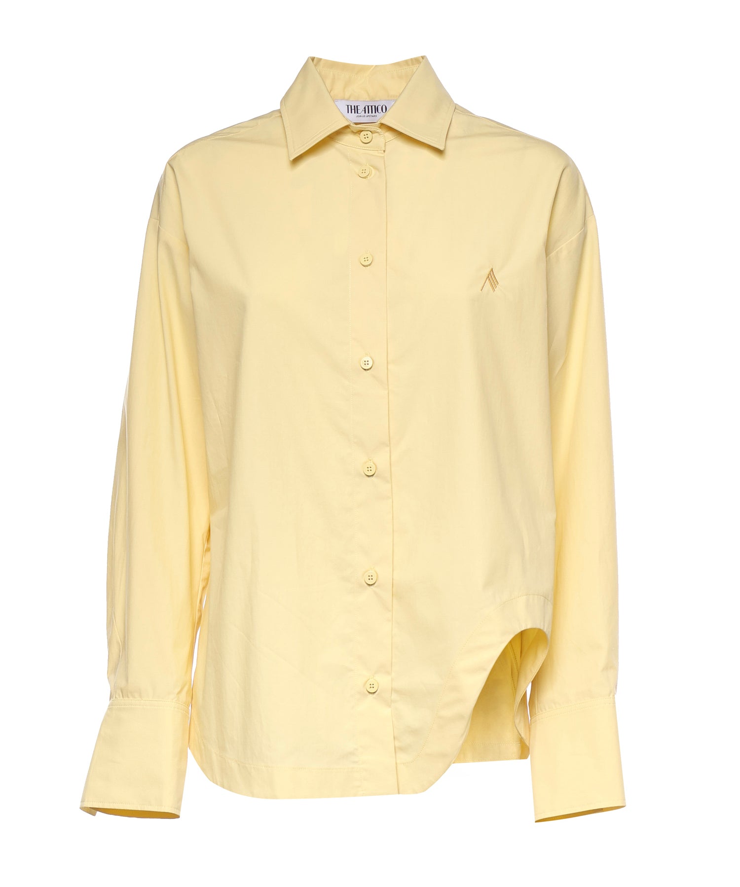 Camicie SHIRT PALE YELLOW 260WCH00014 CCC052AA 044 044 THE Attico