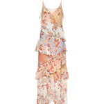 Abiti AWAKEN FRILLED SLIP DRESS SPLICED PRINT 4997DRS261 SPLPR SPLPR ZIMMERMANN