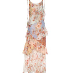 Abiti AWAKEN FRILLED SLIP DRESS SPLICED PRINT 4997DRS261 SPLPR SPLPR ZIMMERMANN