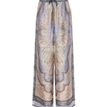 Pantaloni WANDERLUST RELAXED PANT TAPESTRY BLUE MULTI 5580PRS262 TPBL TPBL ZIMMERMANN