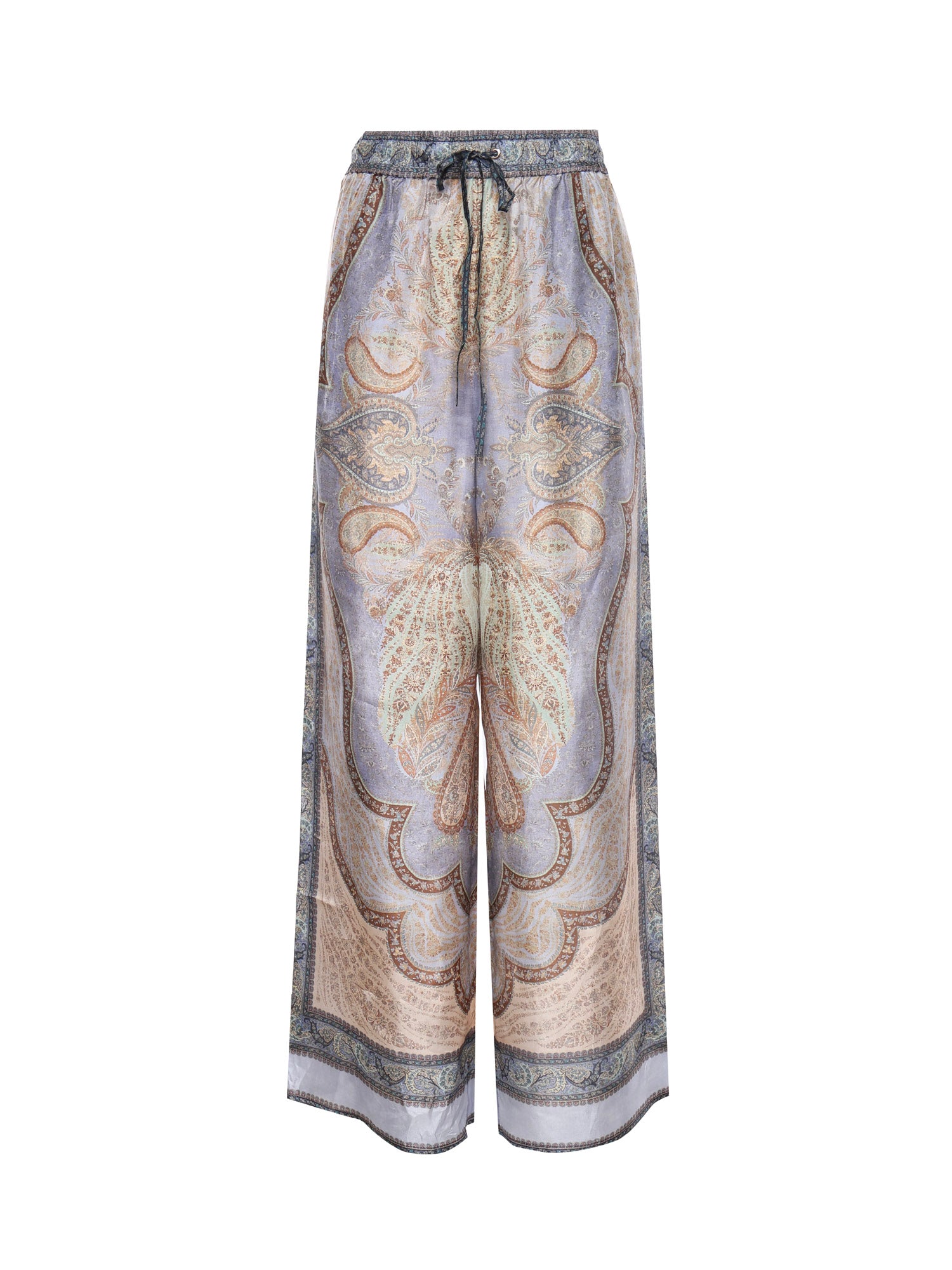 Pantaloni WANDERLUST RELAXED PANT TAPESTRY BLUE MULTI 5580PRS262 TPBL TPBL ZIMMERMANN