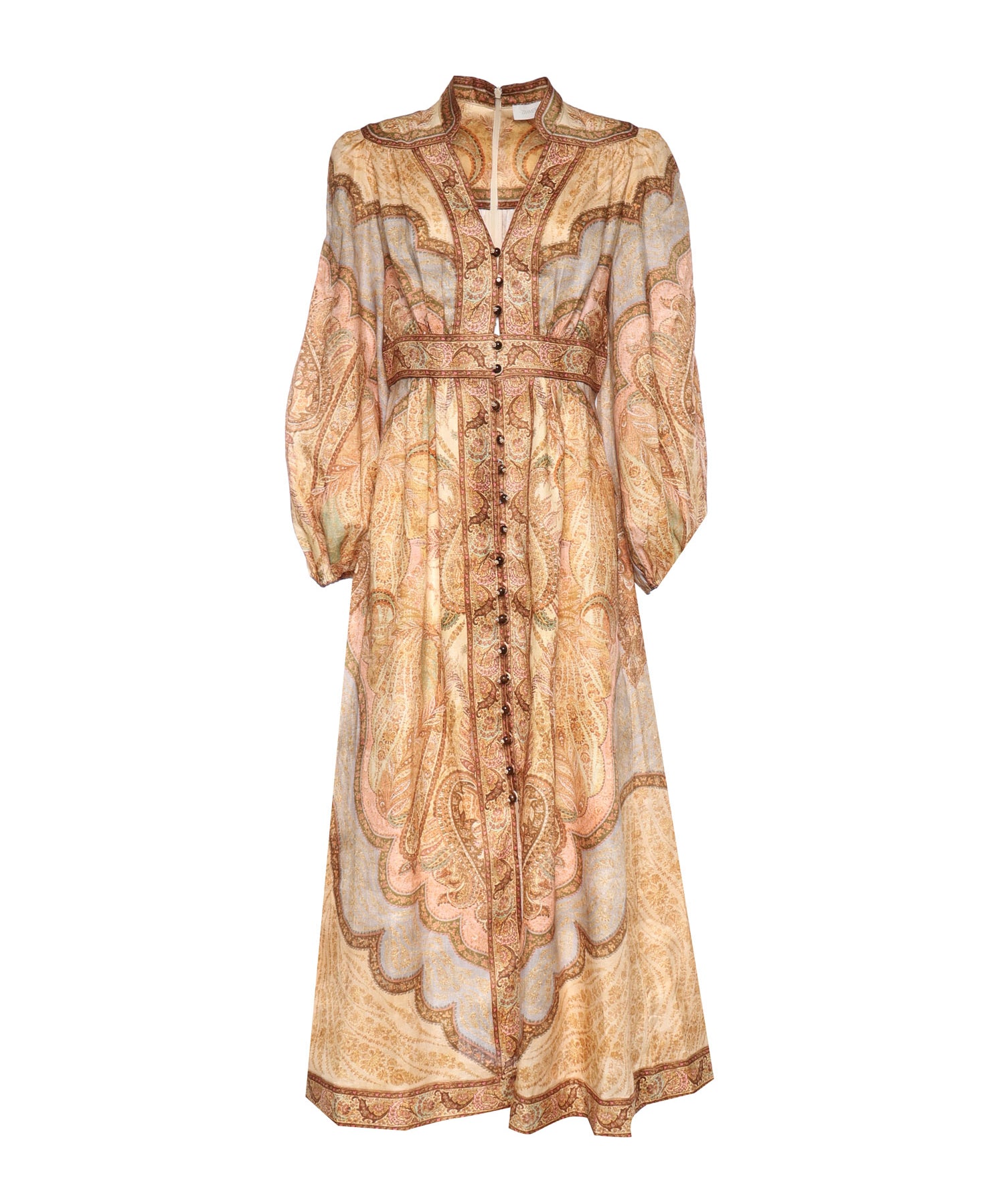 Abiti WANDERLUST PLUNGE MIDI DRESS TAPESTRY MULTI 5753DRS262 TPML TPML ZIMMERMANN