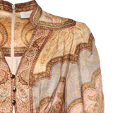 Abiti WANDERLUST PLUNGE MIDI DRESS TAPESTRY MULTI 5753DRS262 TPML TPML ZIMMERMANN